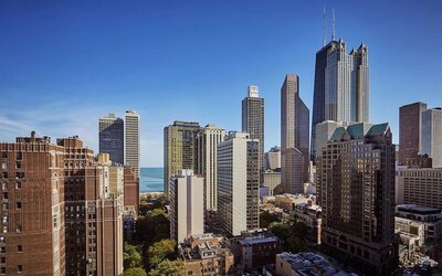City views at Viceroy Chicago.