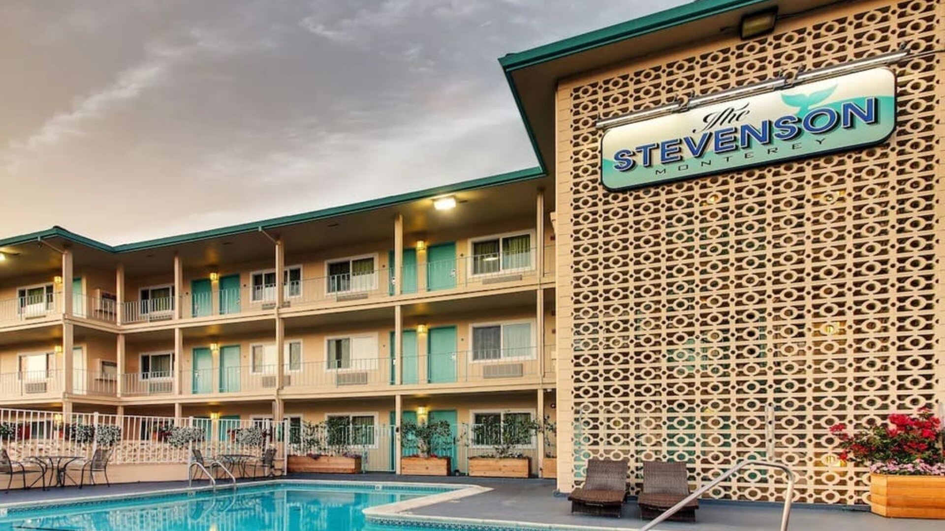 Refreshing outdoor pool at The Stevenson Monterey.