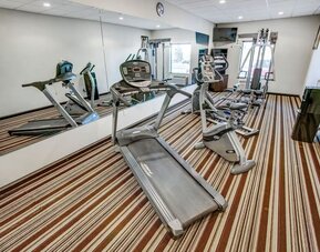 Fitness center available at Comfort Inn & Suites Triadelphia.