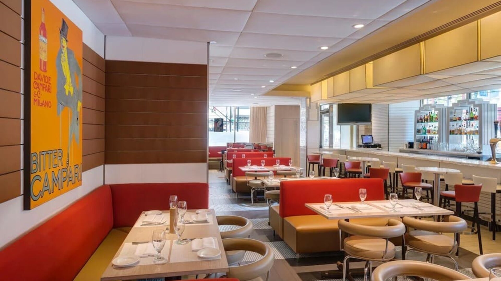 One of the 3 restaurants at The New Yorker Hotel, A Wyndham Hotel.
