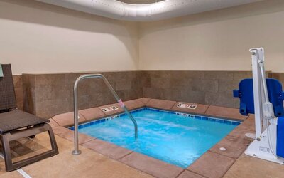 Hot tub available at Comfort Inn & Suites Mankato.