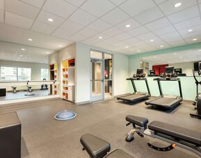 Fitness center at Tru By Hilton Wichita Northeast.
