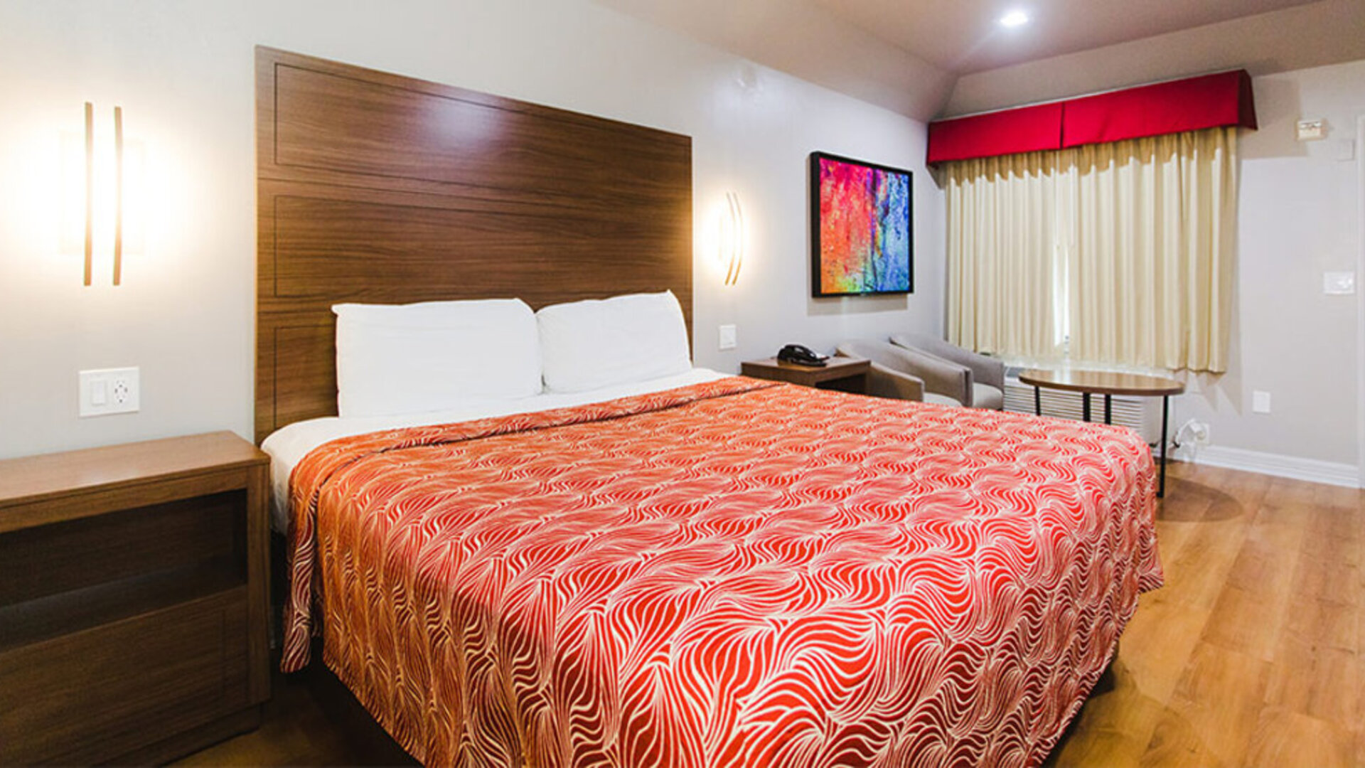 Day use room with lounge seating at Palace Inn Beltway 8 & Bissonnet.