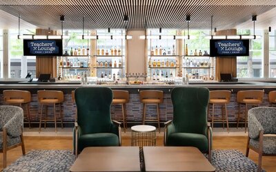 Hotel bar at The Slate Denver, Tapestry Collection By Hilton.