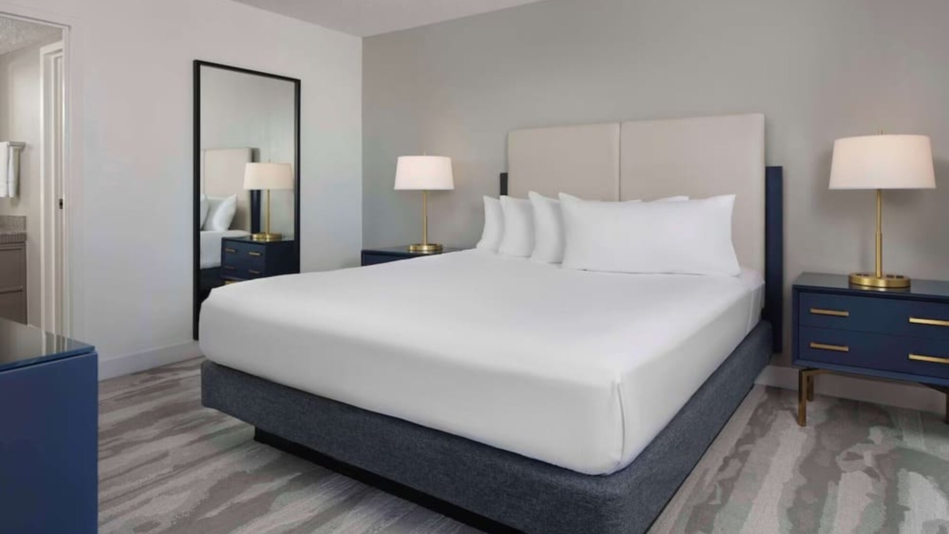 Day use room at Embassy Suites By Hilton Myrtle Beach Oceanfront Resort.