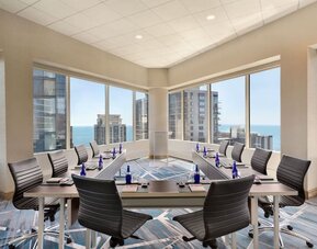 Meeting room at Swissotel Chicago.