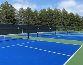 Pickleball courts available at DoubleTree By Hilton Sonoma Wine Country.