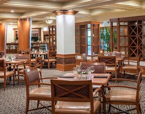 Breakfast area perfect for dining at DoubleTree By Hilton Sonoma Wine Country.