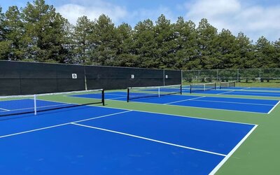 Pickleball courts available at DoubleTree By Hilton Sonoma Wine Country.