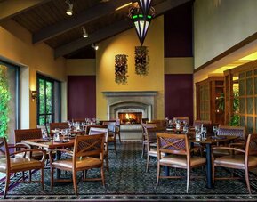 Hotel bar at DoubleTree By Hilton Sonoma Wine Country.