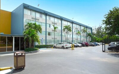 Parking area at EnVision Hotel Miami International Airport.