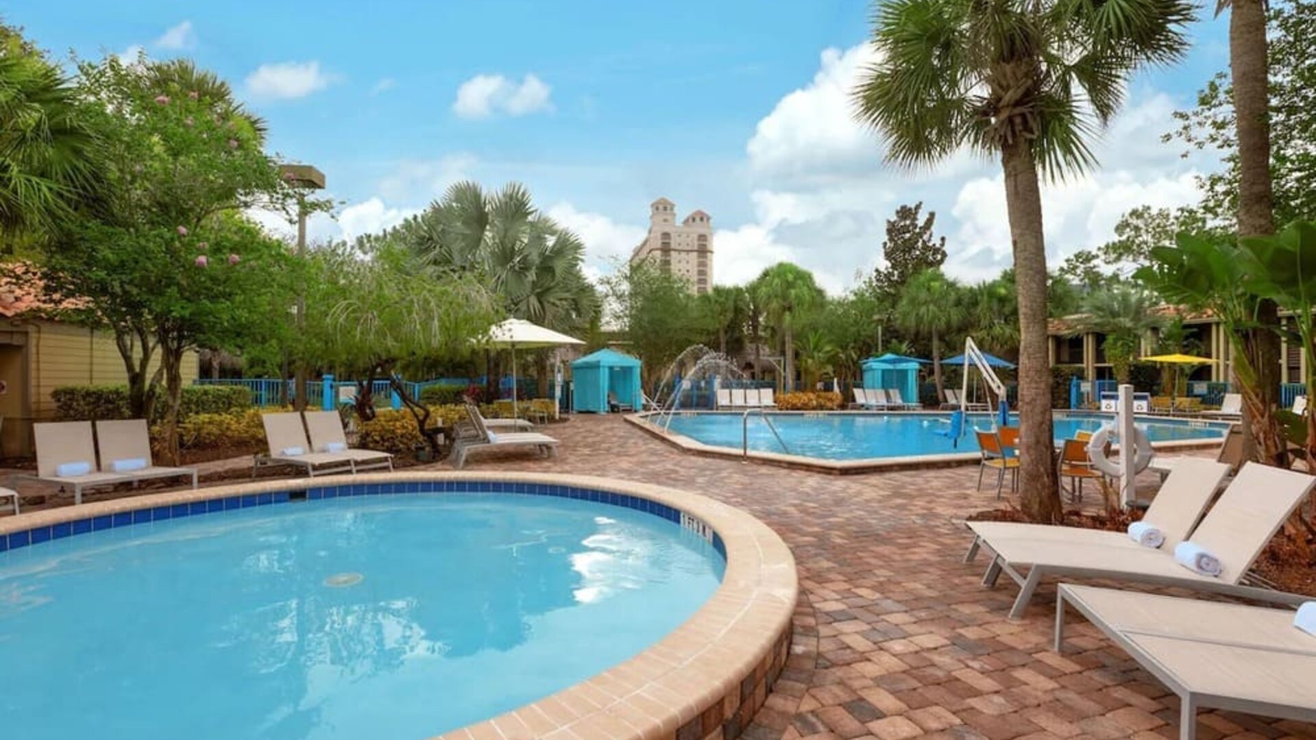 Children's pool available at DoubleTree By Hilton Orlando At SeaWorld.