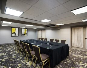 Professional meeting room at EnVision Hotel And Conference Center Mansfield Foxboro.