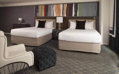 Day use twin room at The Fifty Sonesta Select New York.