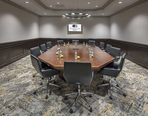 Meeting room at DoubleTree By Hilton Modesto.