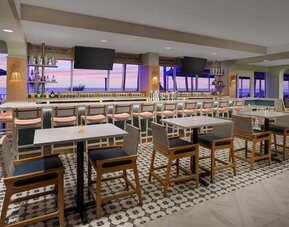 Hotel bar at DoubleTree Beach Resort By Hilton Tampa Bay - North Redington.
