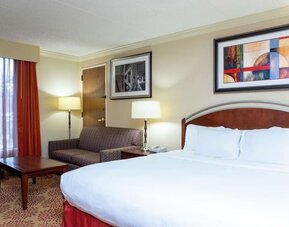 Day use room with sofa at DoubleTree By Hilton Grand Rapids Airport.