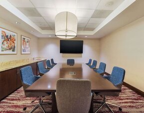 Meeting room at Hilton Garden Inn Washington DC/Georgetown Area.