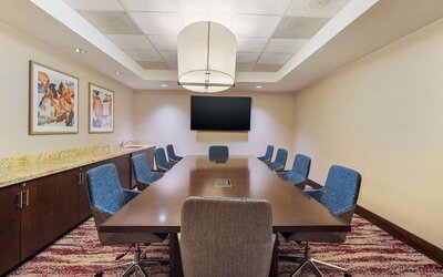 Meeting room at Hilton Garden Inn Washington DC/Georgetown Area.