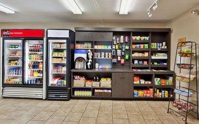 Convenience store at Sonesta Simply Suites Dallas Galleria.