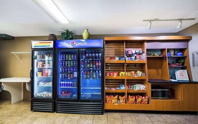 Convenience store at Sonesta Simply Suites St Louis Earth City.