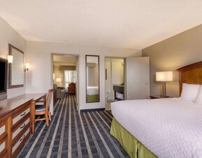 Day use room with living area at Embassy Suites By Hilton San Francisco Airport Waterfront.