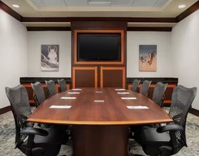 Meeting room at Hilton Garden Inn Fort Worth Medical Center.