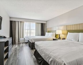 Day use twin room at Country Inn & Suites By Radisson, Chicago O'Hare South.