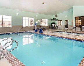 Indoor pool at Quality Inn & Suites Liberty Lake - Spokane Valley.