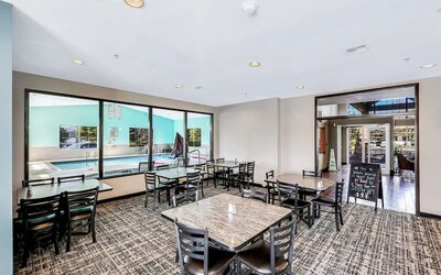 Dining room at Quality Inn & Suites Liberty Lake - Spokane Valley.