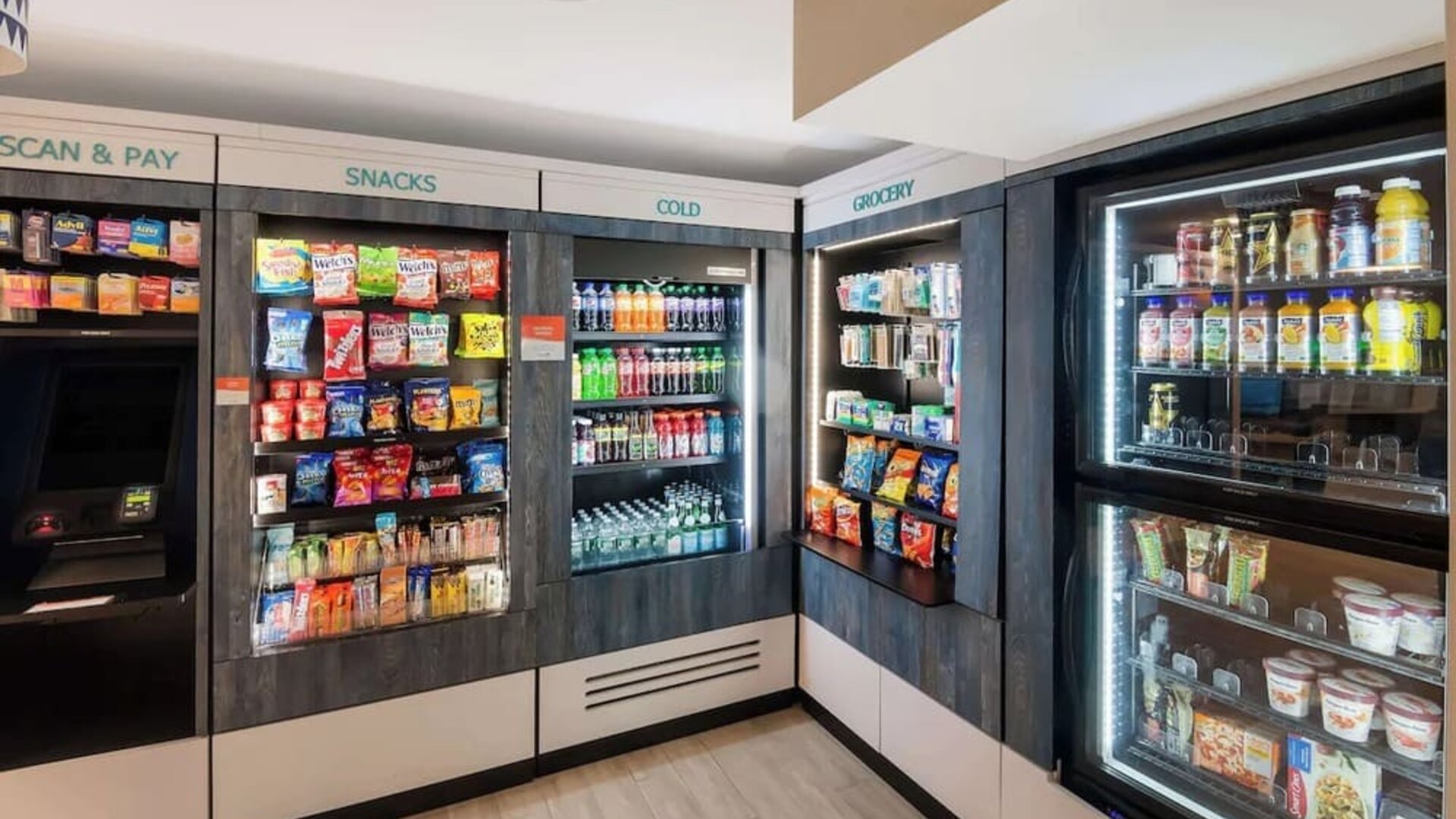 Convenience store at Sonesta ES Suites Andover Boston.