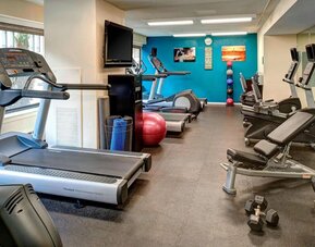 Fully equipped fitness center at Sonesta ES Suites Chicago Downtown Magnificent Mile - Medical.