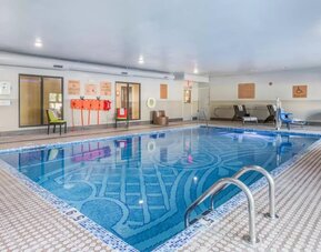 Refreshing indoor pool at The Leo Collection, An Ascend Collection Hotel.
