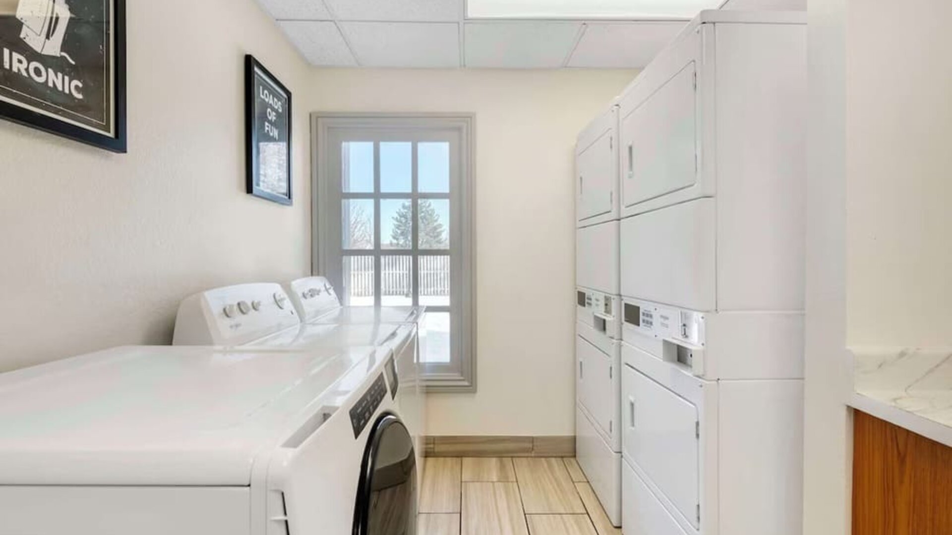 Laundry service is available for guests at Sonesta ES Suites Dulles Airport.