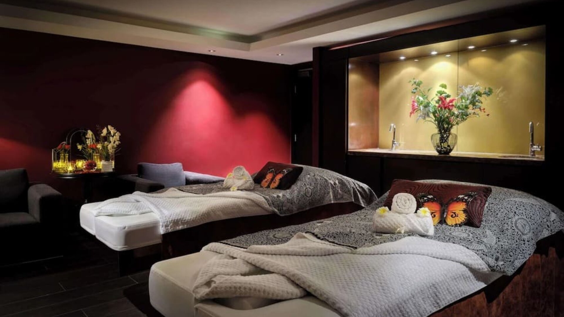 Spa and massage at Hilton London Syon Park.