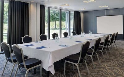 Meeting room at Hilton London Syon Park.