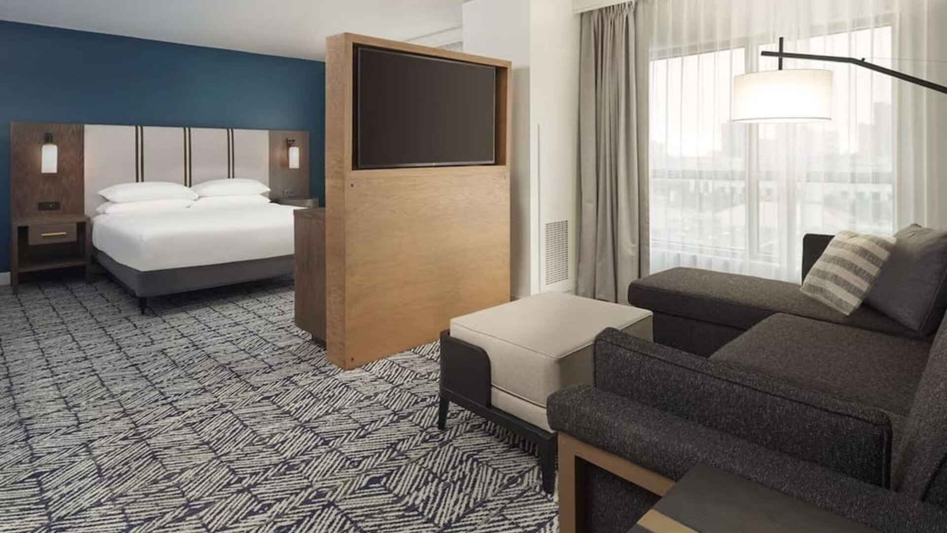 Day use room with living area at The Chifley Houston, Tapestry Collection By Hilton.