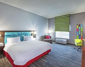 Day use room at Hampton Inn & Suites Houston-Bush Intercontinental Aprt.