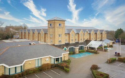 Hotel parking at DoubleTree By Hilton London Elstree.