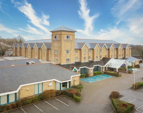 Hotel parking at DoubleTree By Hilton London Elstree.