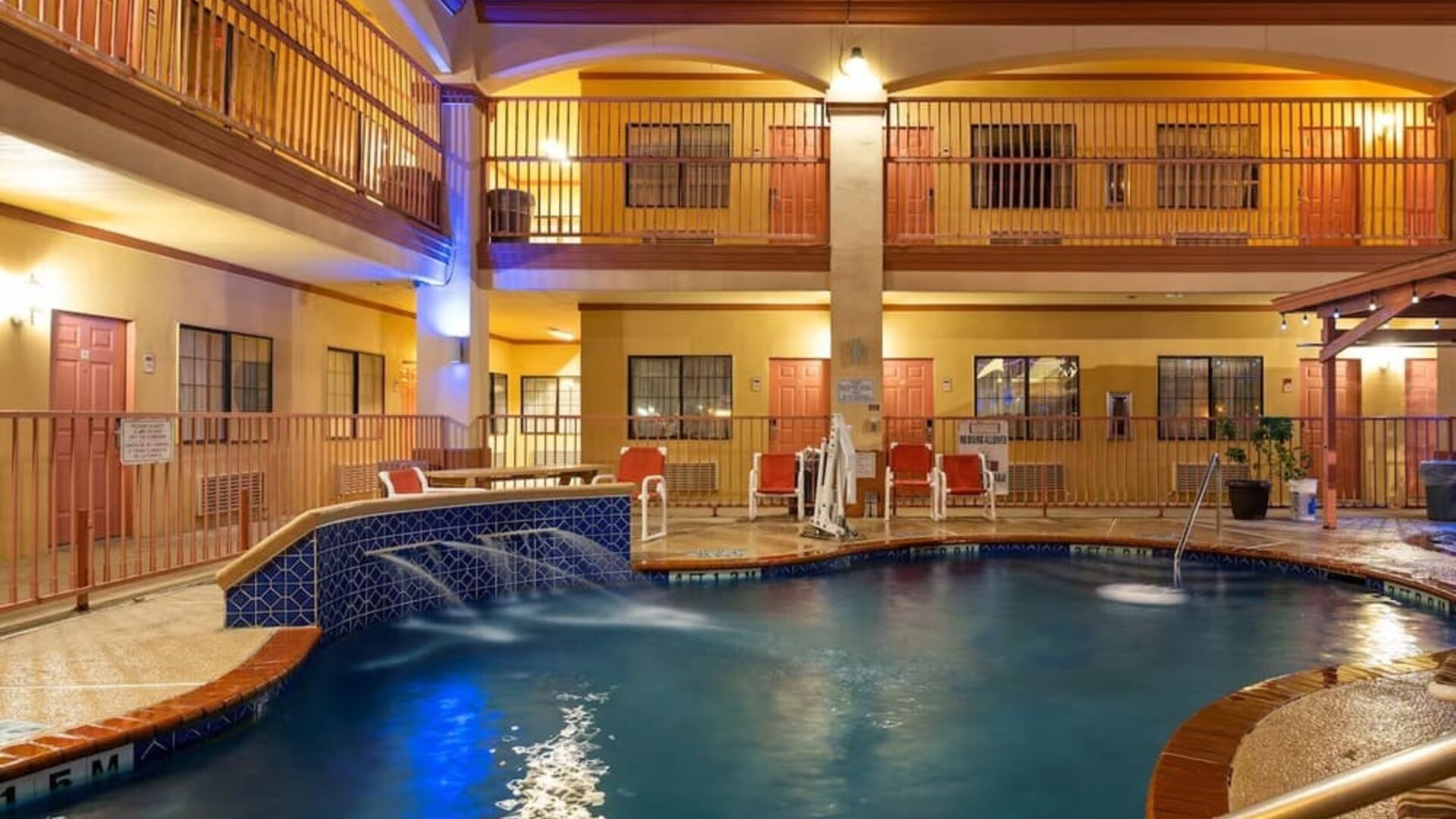 Outdoor pool at Casa Rosa Inn.