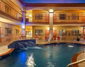 Outdoor pool at Casa Rosa Inn.