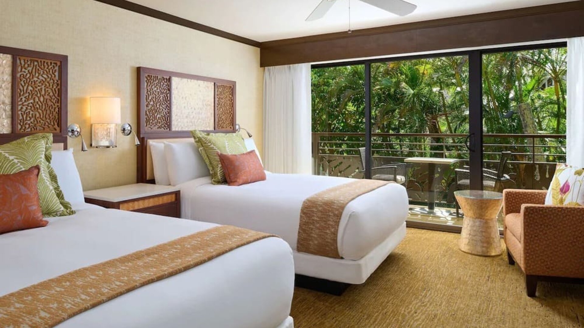 Day use twin room at Ko'a Kea Resort On Po`ipu Beach.