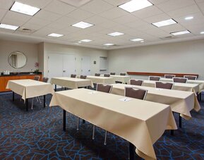 Professional meeting room at Hampton Inn & Suites Clovis-Airport North.