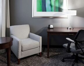Day use room's workspace at Homewood Suites By Hilton San Jose Airport-Silicon Valley.