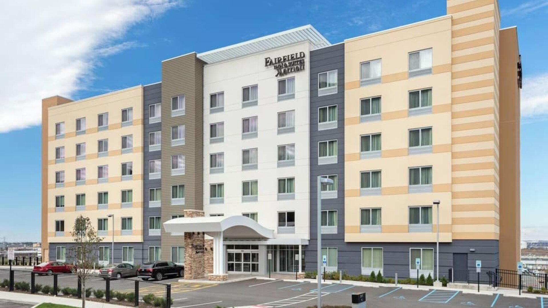 Parking available at Fairfield Inn & Suites By Marriott North Bergen.