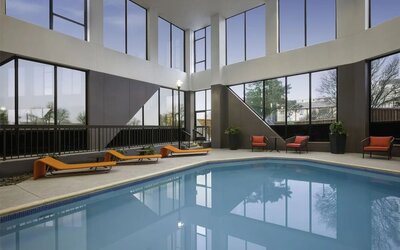 Indoor pool at Crowne Plaza Dallas Market Ctr - Love Field.