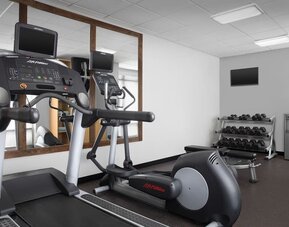 Fitness center available at TownePlace Suites Franklin Cool Springs.