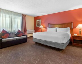 Bright and spacious day use room at Holiday Inn Express Chicago - Downers Grove.