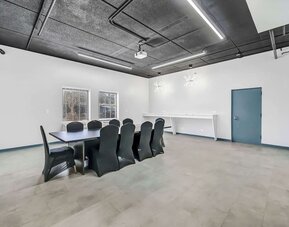 Professional meeting room at Radisson Hotel Schaumburg.